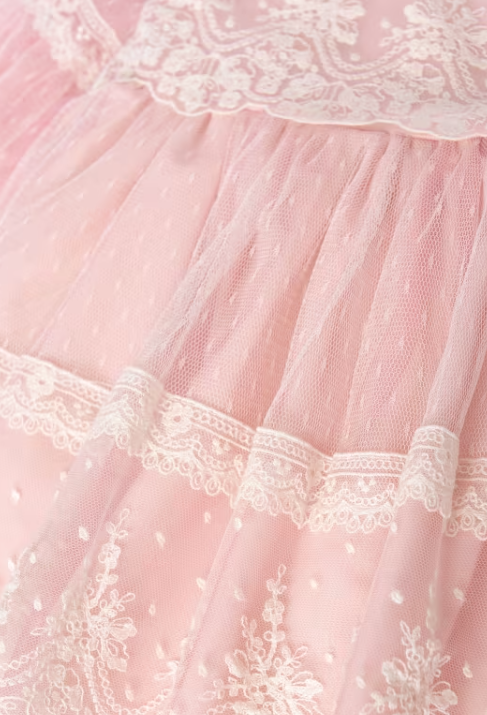 5014 - Abel And Luna Plumeti Tulle Dress