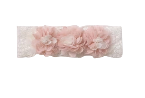 5427 - Abel & Luna Baby Flower Tulle Headband