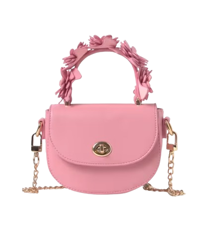 5435 - Abel & Luna Girl Flower Handle Bag