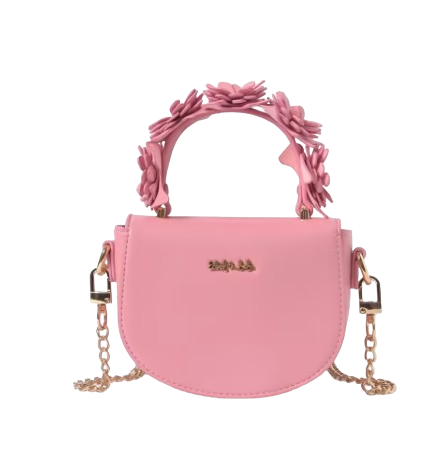 5435 - Abel & Luna Girl Flower Handle Bag