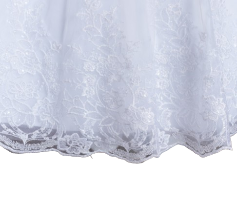 5797 - Illusion Neckline Lace BodiceC