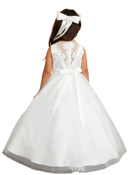 5836I - Lovely Satin Bodice (Ivory)B