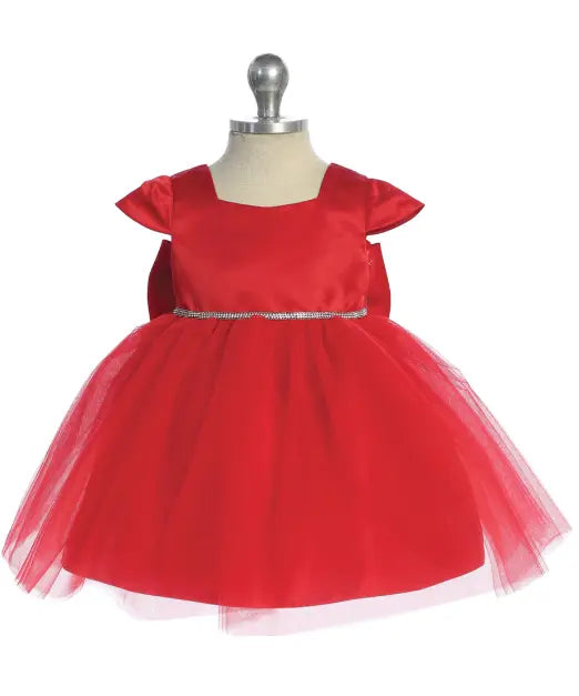 5852 - Red Dress with Tulle Cadiz Boutique, Inc.
