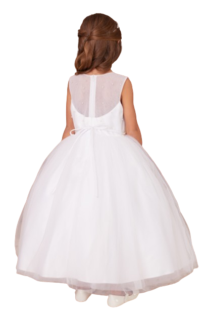 TT5863B - Tip Top Mesh See Through Back With Pearls