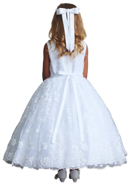 5910 - Scalloped Hem with Rhinestone