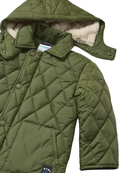 2440 - Mayoral Quilted Jacket Removable Hood Cadiz Boutique, Inc.