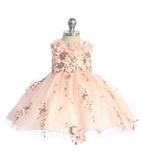TT7039 - 3D Flower Bodice