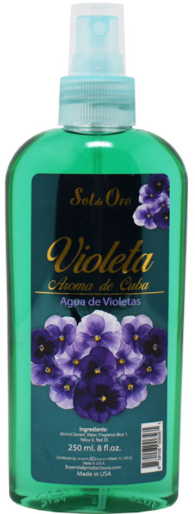 800063 - Sol De Oro Violeta Aroma De Cuba 8oz.