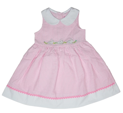 8244S9 - Pink Sleeveless Easter Dress