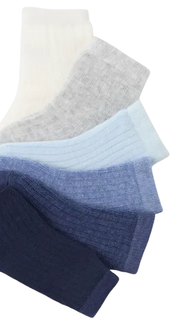 9655 Mayoral - 6-Pack Socks Organic Cotton Cadiz Boutique, Inc.