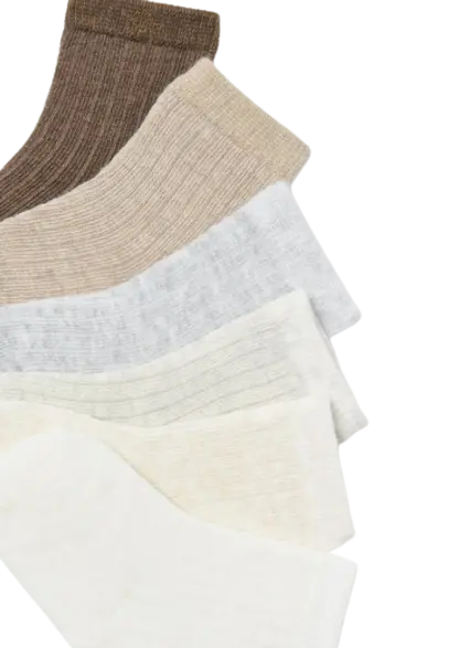 9655 Mayoral - 6-Pack Socks Organic Cotton Cadiz Boutique, Inc.