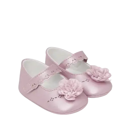 Mayoral 9688M - Mary Jane shoes with flower Cadiz Boutique, Inc.