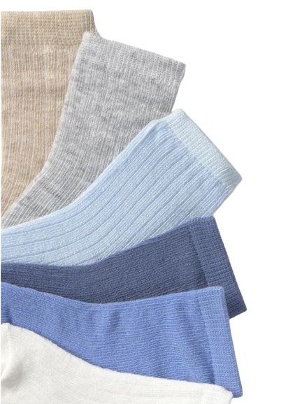 9918A - Newborn 6-Pack Socks (Mayoral)