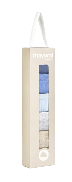 9918A - Newborn 6-Pack Socks (Mayoral)