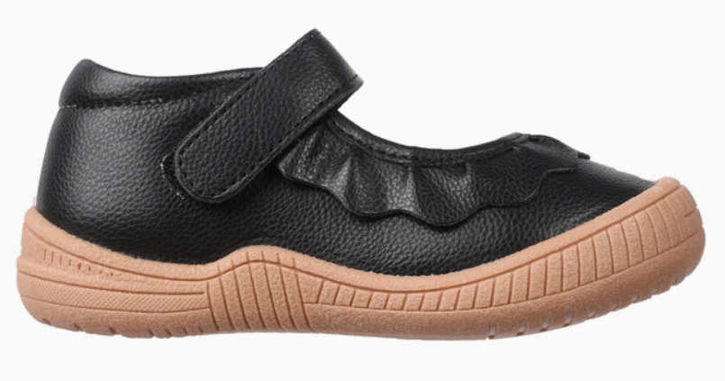 OK2413G - Oomphies Amina Ruffled Mary Jane Shoes