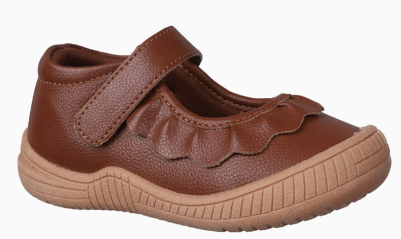 OK2413G - Oomphies Amina Ruffled Mary Jane Shoes