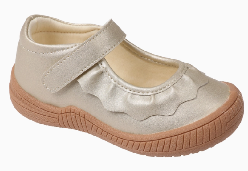 OK2413G - Oomphies Amina Ruffled Mary Jane Shoes