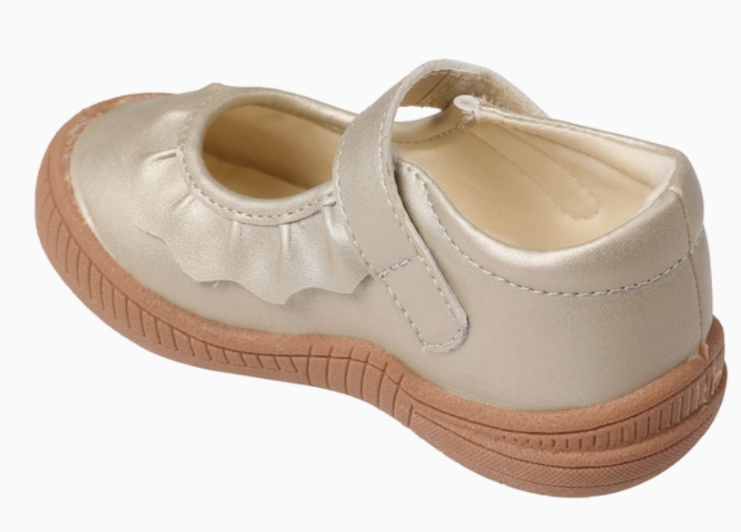 OK2413G - Oomphies Amina Ruffled Mary Jane Shoes