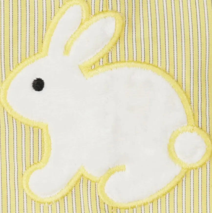 B374 - Striped Bunny Applique John Johns Cadiz Boutique, Inc.