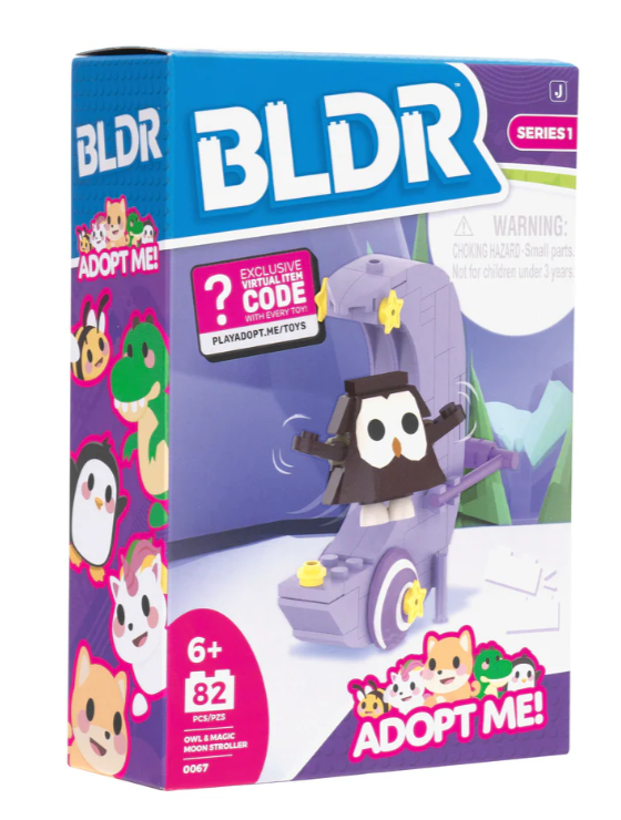 BLDR0067 - BLDR Adopt Me Owl & Magic Moon Building Set