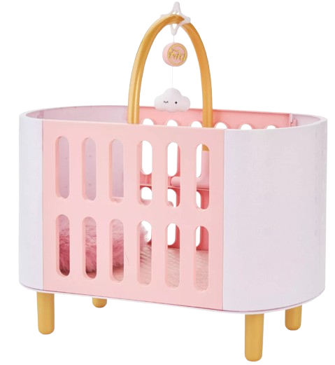 48202 - FAO Schwarz Baby Doll Crib and Play Mat