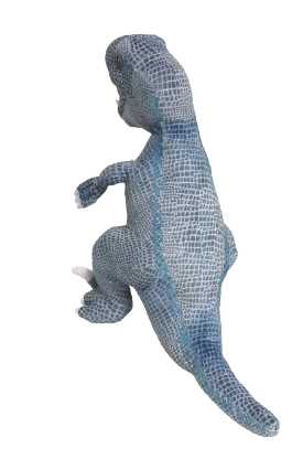 PC057D - Jurassic World T-Rex Kids' Throw Pillow Blue