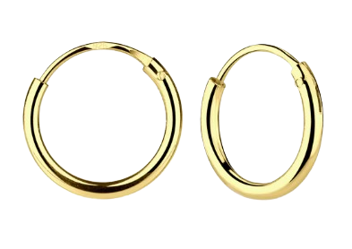 CMENDLESS - 14K Gold-Plated Endless Hoop Earring