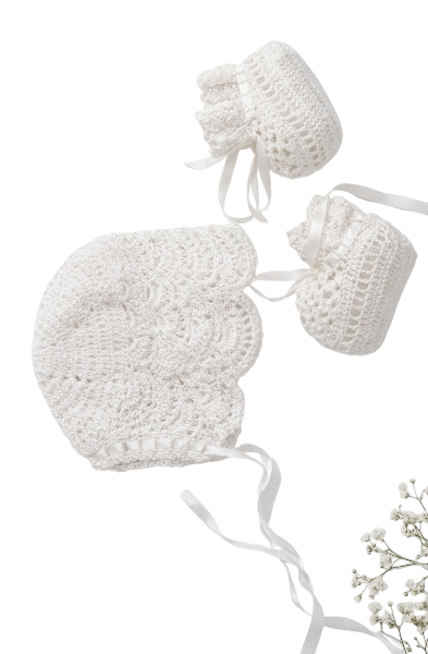 FLBBS - Fan Lace 2-Piece Booties Set
