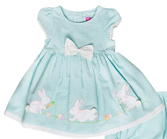 8263S6 - Turquoise Easter Dress