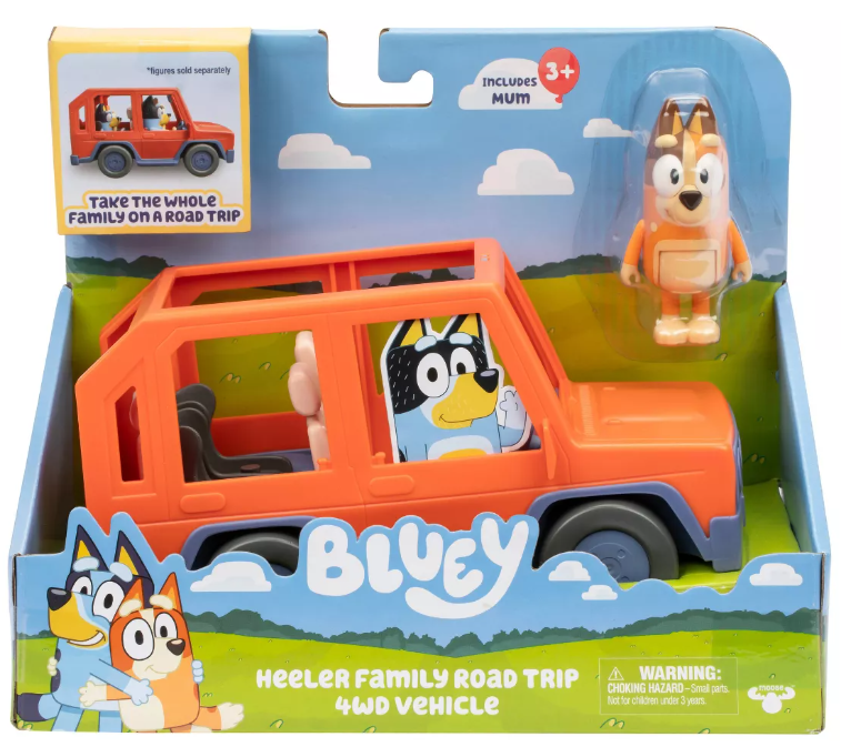 84360 - Bluey Heeler Family Road Trip 4WD Vehicle