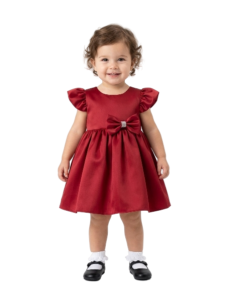 JK34R - Elegant Red Dress