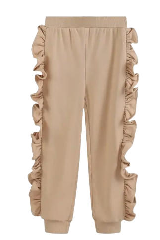 40030 - Ruffle Sweatshirt with Jogger Pant Set