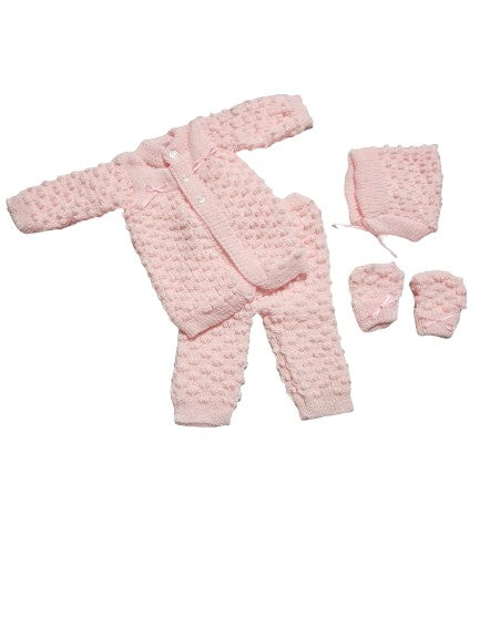 KNS25LP - Knit Set Light Pink