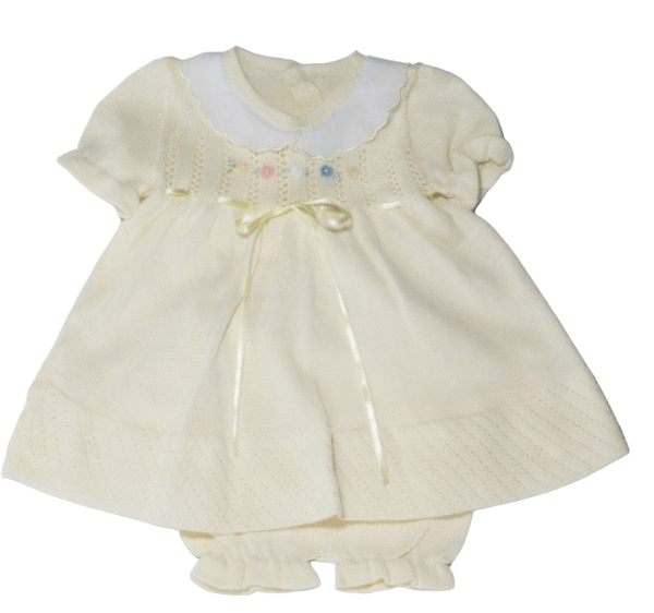 KR2506Y -Baby Girl Knitted Set - Dina Short