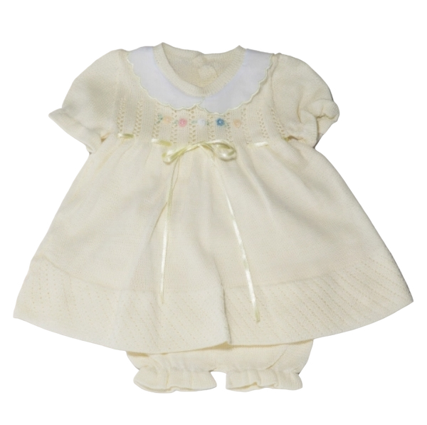 KR2506 -Baby Girl Knitted Set - Dina Short