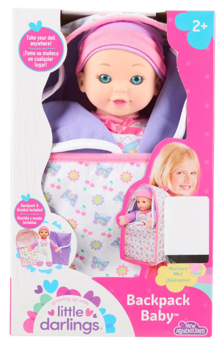 5348 - Little Darlings Backpack Baby
