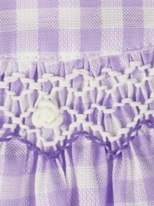 NP146 - Lavender Gingham Top & Bloomers Cadiz Boutique, Inc.