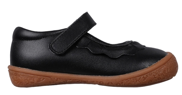 OK2447G-BLLE - Oomphies Amina Leather Girls Mary Jane Shoe