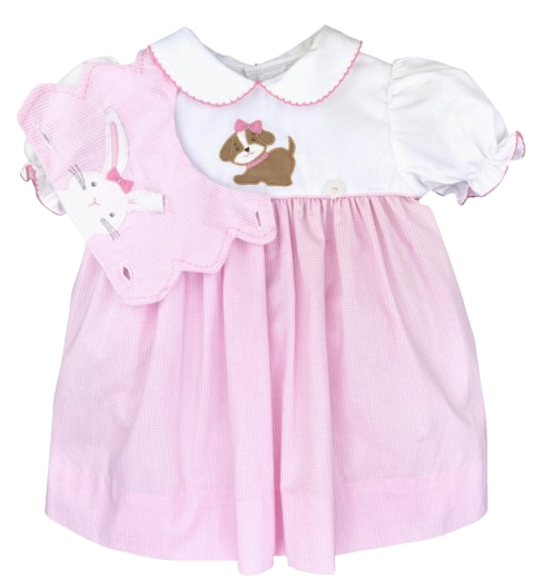 PAZ2217 - Dress with Removable Bib