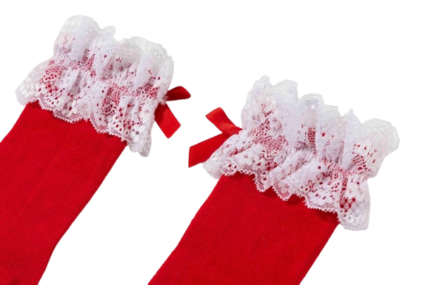 BGI22512 - Calcetines altos con encaje