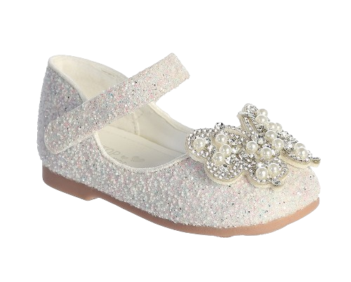 S183 - Tip Top Glittery Butterfly W/Velcro Strap