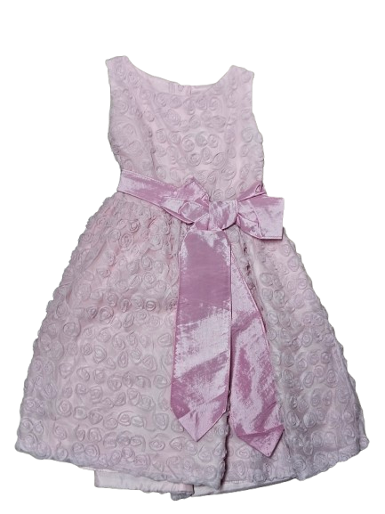 SK358 - Pink Dress with Bow