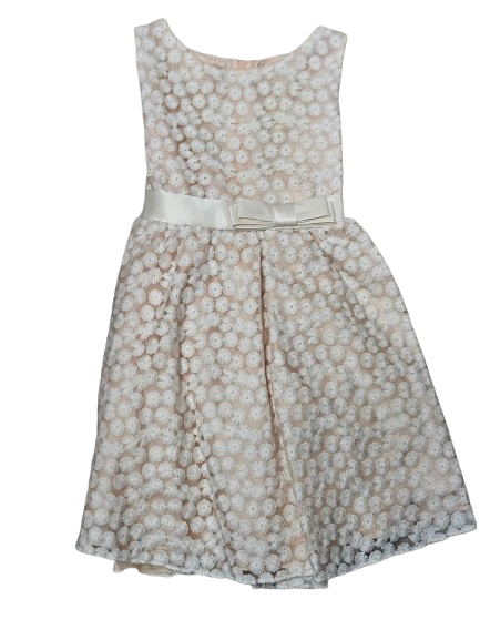 SK471P - Sweet Floral Dress with Bow