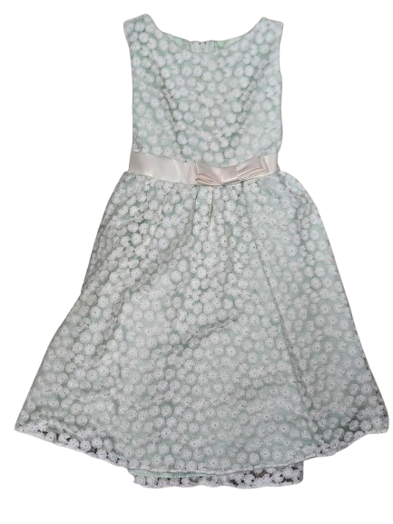 SK471G - Sweet Floral Dress with Bow