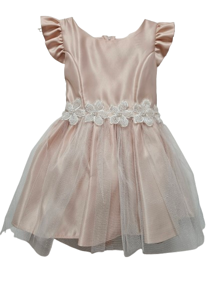 SK944B - Blush w/Flower Bead Accent