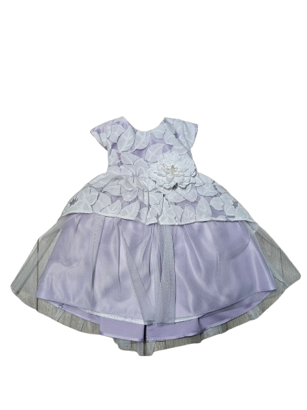 SKB894 - Jasmine Lace Peplum with Satin & Mesh