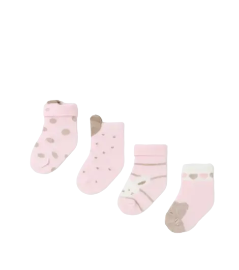 9653 Mayoral - 4-Pack Socks Organic Cotton Cadiz Boutique, Inc.