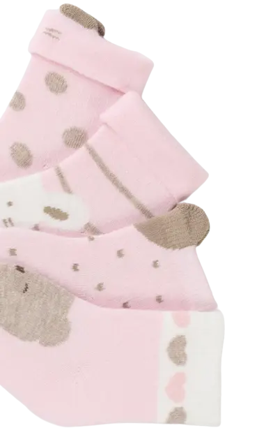 9653 Mayoral - 4-Pack Socks Organic Cotton Cadiz Boutique, Inc.
