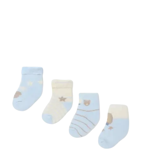 9653 Mayoral - 4-Pack Socks Organic Cotton Cadiz Boutique, Inc.