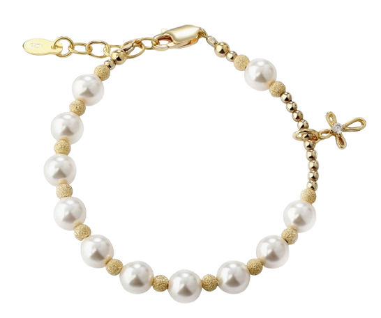 CMBALLET -14K Gold-Plated Pink Ballet Slipper Necklace